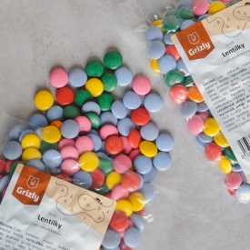 Bunte Schokolinsen